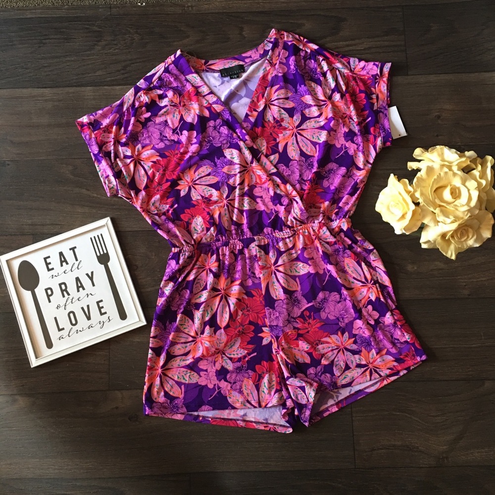 Floral Romper